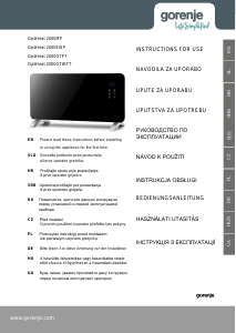 Manual Gorenje OptiHeat 2000GTPT Heater