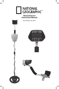 Handleiding National Geographic 80-20011 Metaaldetector