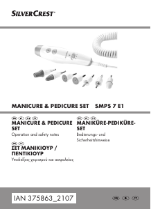 Handleiding SilverCrest IAN 375863 Manicure-Pedicure set