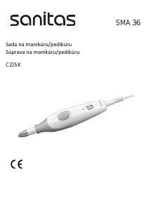 Manuál Sanitas SMA 36 Sada pro manikúru / pedikúru