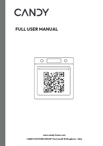 Manual Candy CA6 N5G3YTB Cuptor