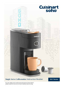 Manual de uso Cuisinart SS-7TR Máquina de café