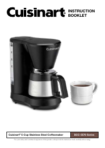 Handleiding Cuisinart DCC-5570 Koffiezetapparaat