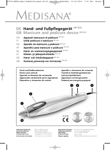 Handleiding Medisana MP 820 Manicure-Pedicure set