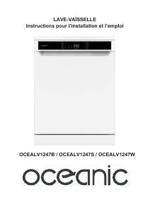 Mode d’emploi Oceanic OCEALV1247B Lave-vaisselle