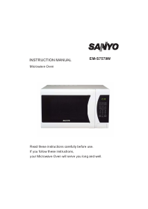 Handleiding Sanyo EM-S7579W Magnetron