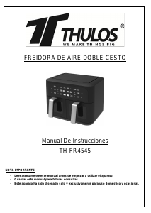 Manual de uso Thulos TH-FR4545 Freidora