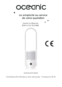 Mode d’emploi Oceanic OCEAVCPURW1 Ventilateur