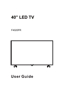 Handleiding Cello F4020FR LED televisie