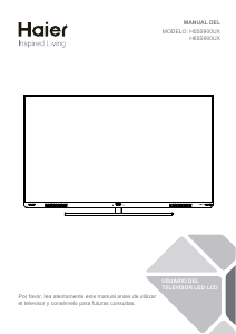 Manual de uso Haier H55S900UX Televisor de LED