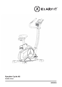 Návod Klarfit Epsylon 10032651 Rotopéd