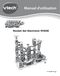 Mode d’emploi VTech 542249 Marble Rush M100E Circuit de Billes