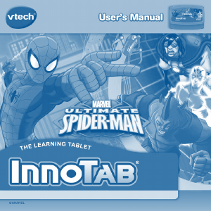 Manual VTech Spider-Man InnoTab