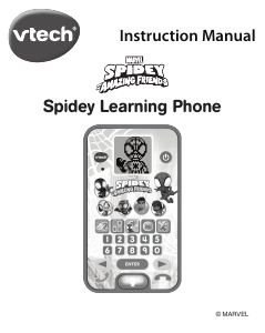 Handleiding VTech Spidey Learning Phone