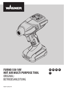 Manual Wagner F550 Furno Heat Gun