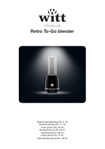 Manual Witt 61650068 Retro Blender