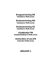 Handleiding Witt WIS41HP-1 Kookplaat