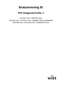 Bruksanvisning Witt WI6060H-2B26 Vinkyl