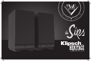 Mode d’emploi Klipsch The Sixes Haut-parleur