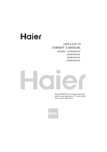 Handleiding Haier H55K800UX LED televisie