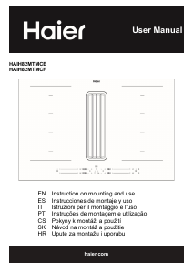 Manual de uso Haier HAIH82MTMCE Placa