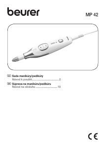 Manuál Beurer MP 42 Sada pro manikúru / pedikúru