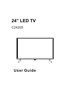 Handleiding Cello C2420S LED televisie