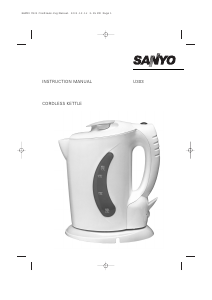 Handleiding Sanyo U-303 Waterkoker