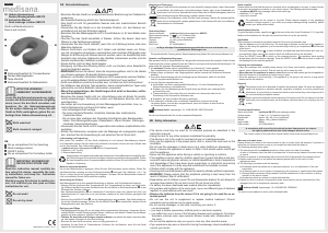 Kasutusjuhend Medisana NM 870 Massaažiseade