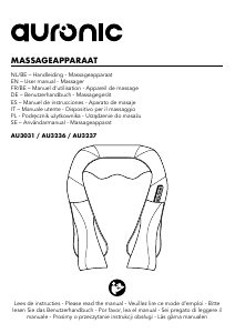 Manuale Auronic AU3237 Massaggiatore