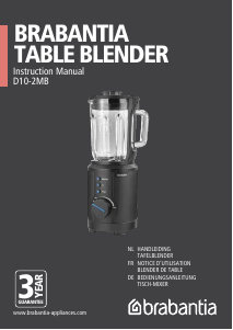 Manual Brabantia D10-2MB Blender