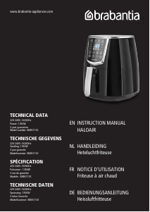 Manual Brabantia BBEK1133 Deep Fryer