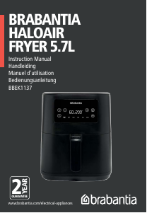 Manual Brabantia BBEK1137 Deep Fryer