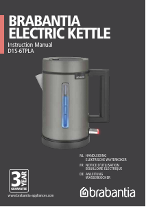 Manual Brabantia D1S-6TPLA Kettle