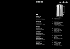 Bedienungsanleitung Brabantia D1-4 Wasserkocher