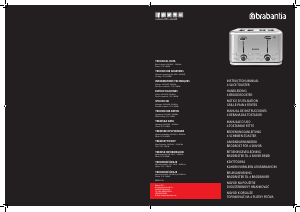 Bedienungsanleitung Brabantia BBEK1031 Toaster