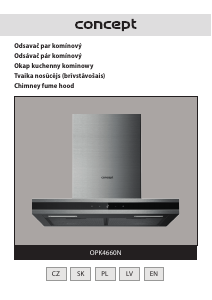 Manual Concept OPK4660N Cooker Hood