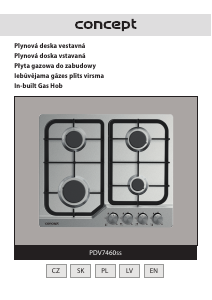 Manual Concept PDV7460SS Hob