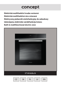 Handleiding Concept ETV8360BCN Oven