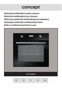 Návod Concept ETV4360BC Rúra