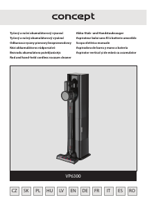 Handleiding Concept VP6300 Stofzuiger