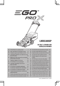 Manuale EGO LMX5300SP Rasaerba