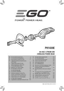 Manual EGO MHBC1204E Power Head