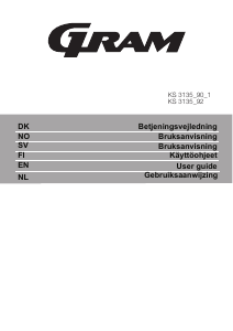 Manual Gram KS 3135-92 Refrigerator