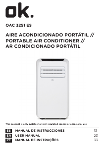 Manual OK OAC 3251 ES Air Conditioner