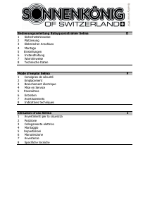 Manuale Sonnenkönig SELINA Riscaldamento esterno