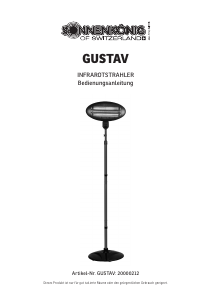 Handleiding Sonnenkönig GUSTAV Terrasverwarmer