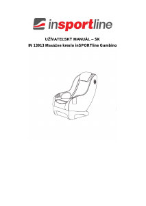 Návod inSPORTline IN 13913 Masážne zariadenie