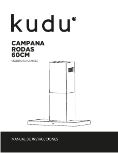 Manual de uso Kudu KU-CM60SS Campana extractora