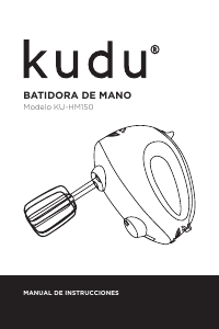 Manual de uso Kudu KU-HM150 Batidora de varillas